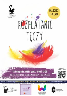TEATR DLA NAJNAJÓW "Rozplatanie tęczy" Teatr Małego Widza