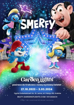 Garden Of Lights, Kraków - Smerfy