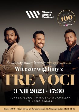 Wieczór wigilijny z Tre Voci