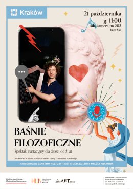 BAŚNIE FILOZOFICZNE – SPEKTAKL NARRACYJNY DLA DZIECI