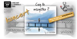 Jacek Gessek - premiera nowej płyty