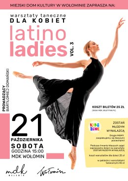 Warsztaty taneczne dla kobiet LATINO LADIES VOL. 3