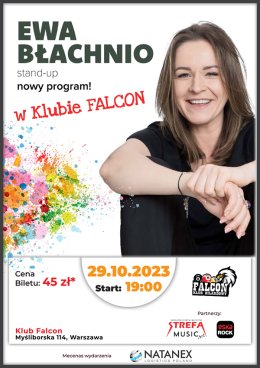 Ewa Błachnio stand-up - nowy program!