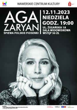 AGA ZARYAN śpiewa POLSKIE PIOSENKI / 12.11.2023 / WCK Międzylesie