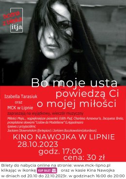 Bo moje usta powiedzą Ci o mojej miłości