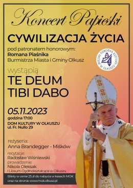 Koncert Papieski - Cywilizacja Życia