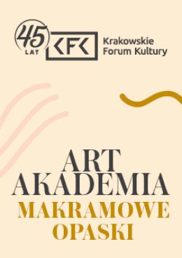 Art Akademia – Młodzieżowy Kulturalny Babiniec: Makramowe opaski