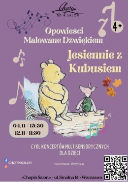 Opowieści Malowane Dźwiękiem / Przygoda na Smolnej dla dzieci i najbliższych - JESIENNIE Z KUBUSIEM