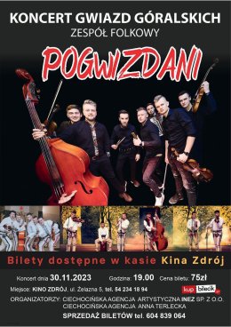GÓRALSKA BIESIADA W CIECHOCINKU: Zespół Folkowy POGWIZDANI