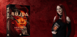 AGNIESZKA KULBAT Spotkanie autorskie dla młodzieży w ramach cyklu LiteARTura Z powieścią pt.: ,,Bujda” – thriller młodzieżowy