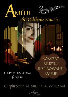 AMELIE i Odcienie Nadziei: Koncert muzyki inspirowanej Amelie