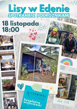 Lisy w Edenie - spotkanie podróżnicze