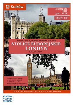 Dziennik Podróżny Pani Zofii  "Stolice europejskie - Londyn".