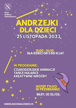 Andrzejki dla dzieci (5-8 lat)