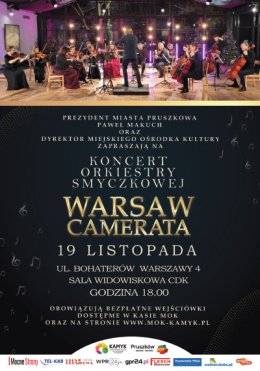 Koncert Okriestry Smyczkowej "Warsaw Camerata"