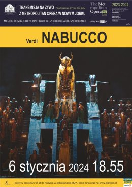 MET: Nabucco. Giuseppe Verdi