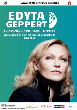 Recital Edyty Geppert / 17.12.2023 / WCK Międzylesie