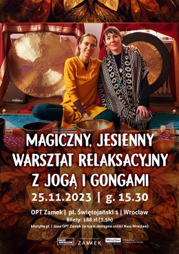 Magiczny, jesienny warsztat relaksacyjny z jogą i gongami