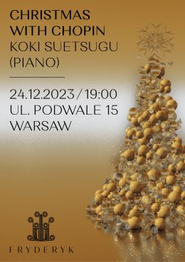 Plakat Koncert Świąteczny - Koki Suetsugu 231125