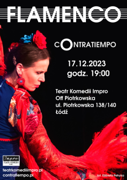 Koncert flamenco w wykonaniu zespołu Contratiempo