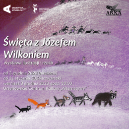 Święta z Józefem Wilkoniem | wystawa ilustracji i rzeźb Józefa Wilkonia