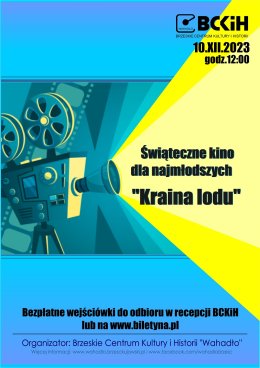 KRAINA LODU - Świąteczne kino dla najmłodszych