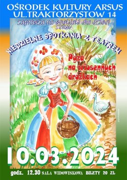 Bajka dla dzieci pt. "Pyza na wiosennych dróżkach"