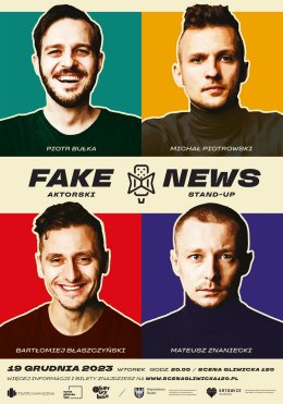 Fake News - stand-up - Teatr Gry i Ludzie
