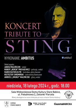 Tribute to Sting wykonanie Ambitus