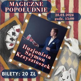 Iluzjonista Szymon Krzysztoszek