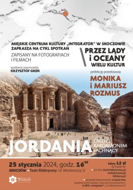Prelekcja podróżnicza: JORDANIA