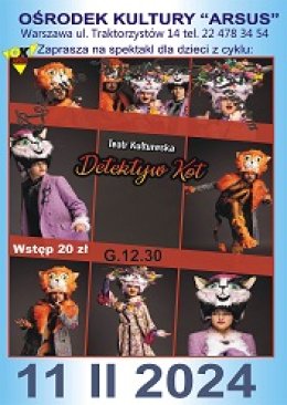 Bajka dla dzieci pt. "Odlotowy kot" - Teatr "Kultureska"