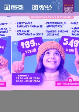 Bajkowe Warsztaty Jaworzno 05.02.2024-09.02.2024