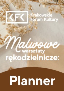 Malwowe warsztaty rękodzielnicze: Planner. Warsztaty introligatorskie.