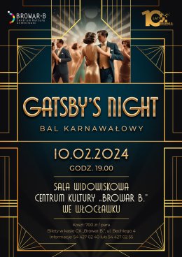 Bal karnawałowy GATSBY'S NIGHT