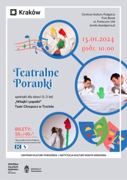 Teatralne Poranki w Forcie Borek "Witajki i papatki"