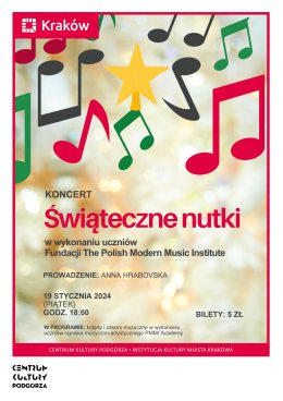 Koncert „Świąteczne nutki” w wykonaniu uczniów Fundacji The Polish Modern Music Institute