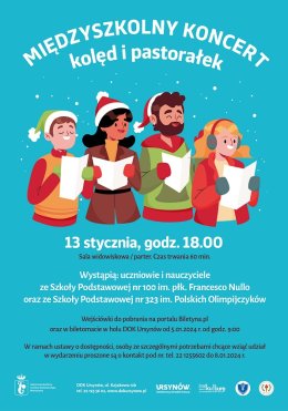 Międzyszkolny koncert kolęd i pastorałek