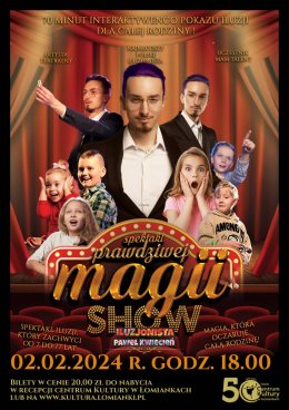 Spektakl prawdziwej magii - pokaz iluzji - Paweł Kwiecień