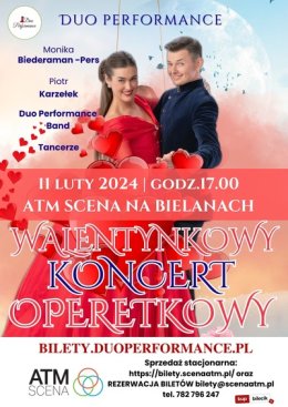 Walentynkowy Koncert Operetkowy w ATM Scena na Bielanach