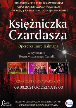 Operetka Imre Kálmána - Księżniczka Czardasza