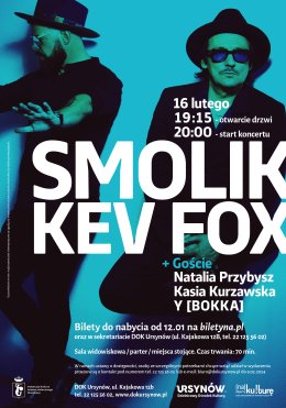 SMOLIK // KEV FOX + GOŚCIE w DOK Ursynów