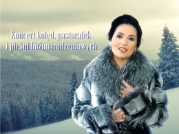 Koncert kolęd, pastorałek i pieśni bożonarodzeniowych