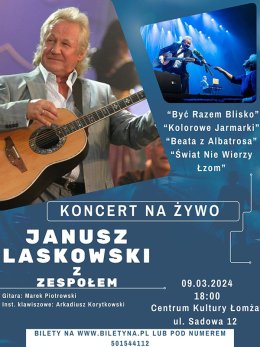 Janusz Laskowski z zespołem