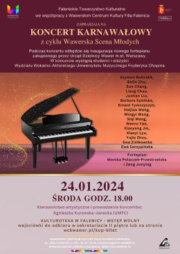 Koncert karnawałowy studentów Uniwersytetu Muzycznego w WCK Falenica