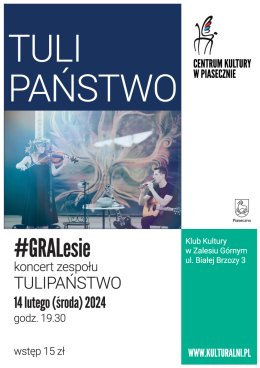 #GRALesie koncert duetu TULIPAŃSTWO
