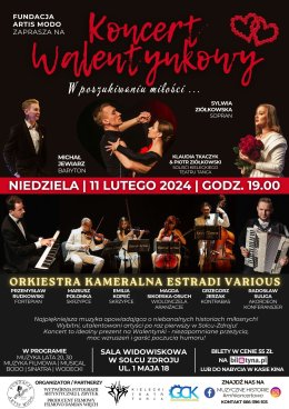 Koncert Walentynkowy pt. ,,W poszukiwaniu miłości..." - SOLEC-ZDRÓJ