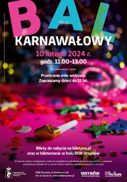 Bal Karnawałowy dla dzieci