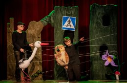 Teatralny Poranek Bajkowy "Jak wróbelek nie mógł trafić na wesele"