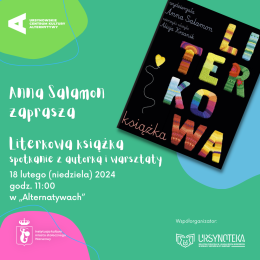 Literkowa książka | spotkanie z Anną Salamon